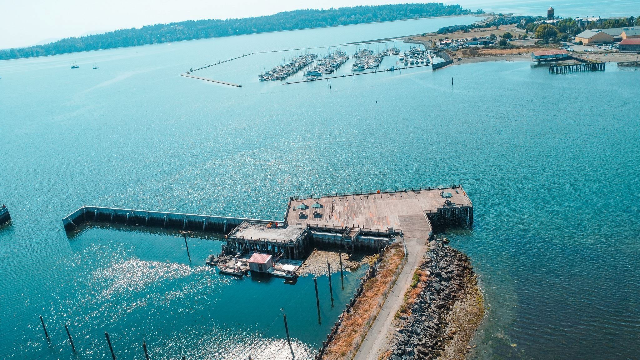 Jim Jorgenson Pier from above 