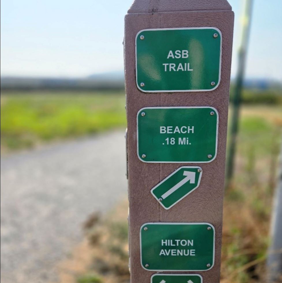 ASB trail sign