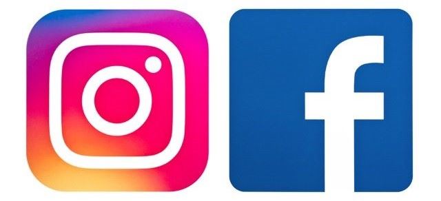 Facebook and Instagram Logos